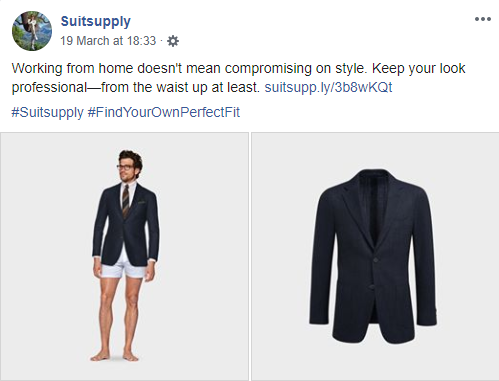 Suitsupply zorgt voor je bovenste helft